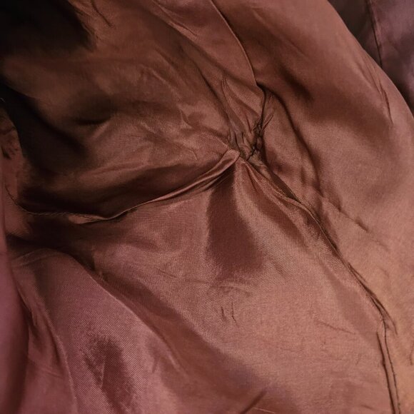 Austin Manor Tailored Single Breasted Notched Collar Midnight Navy Blazer Jacket - Picture 8 of 8